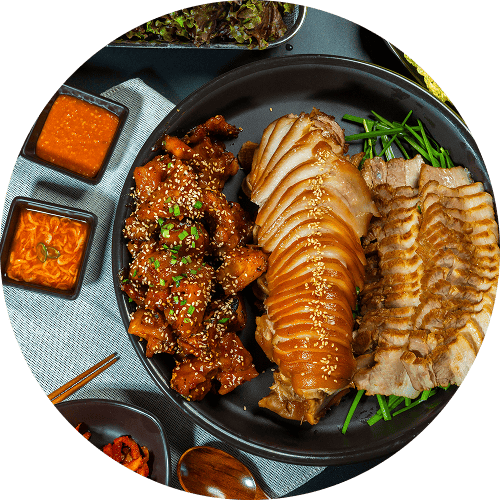 써는족족 족불보(족발+직화불족발+보쌈)