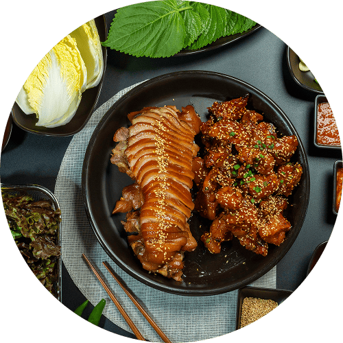 써는족족 반반족발(족발+직화불족발)