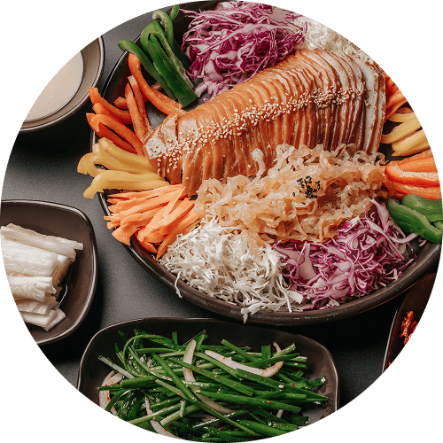 써는족족 냉채족발